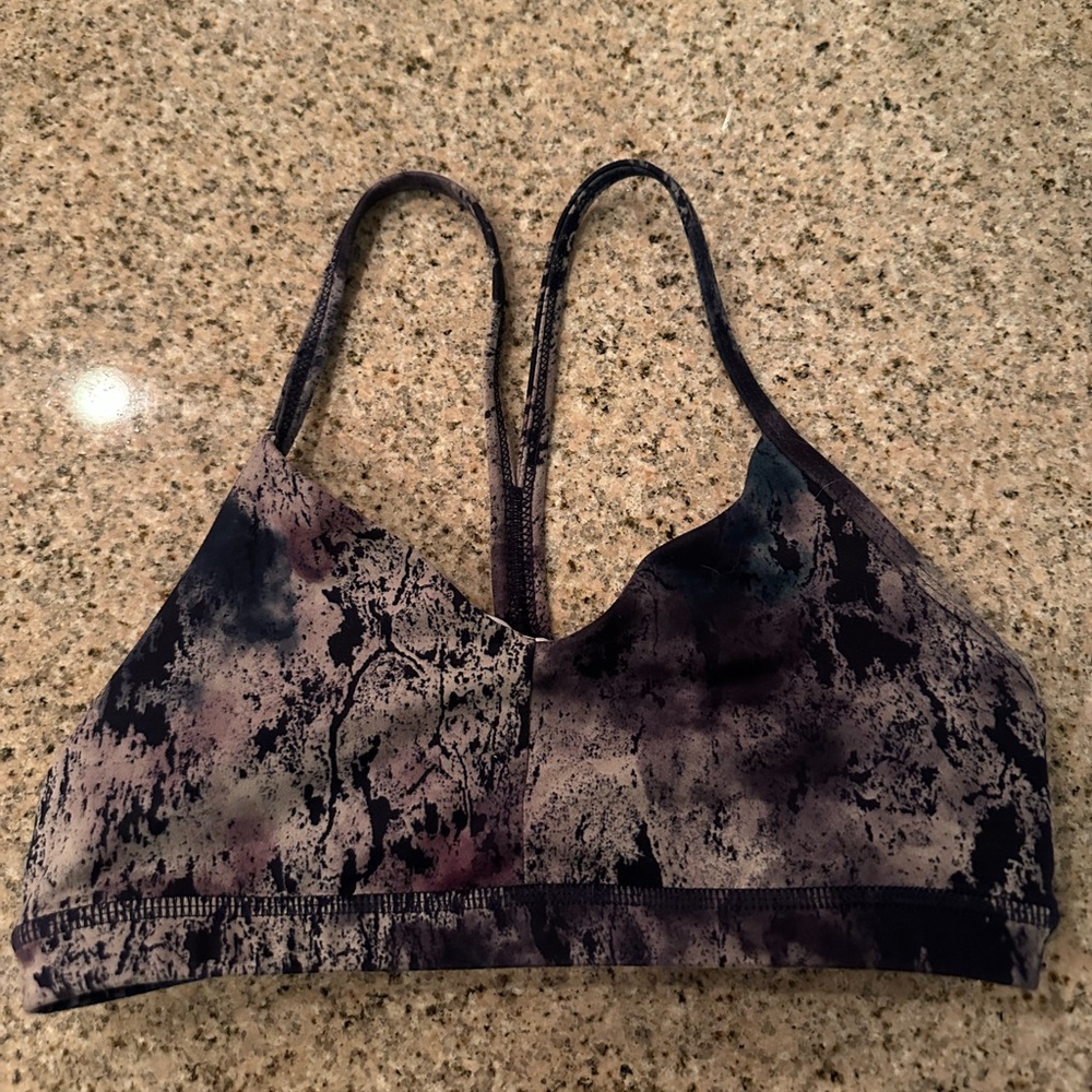 Fleo razor back tie dye bra - size M
